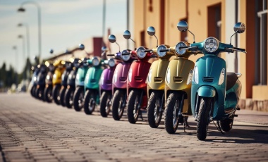 Motos, patinetes y bicicletas